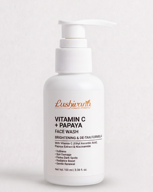 Lushivana Vitamin C + Papaya Face Wash
