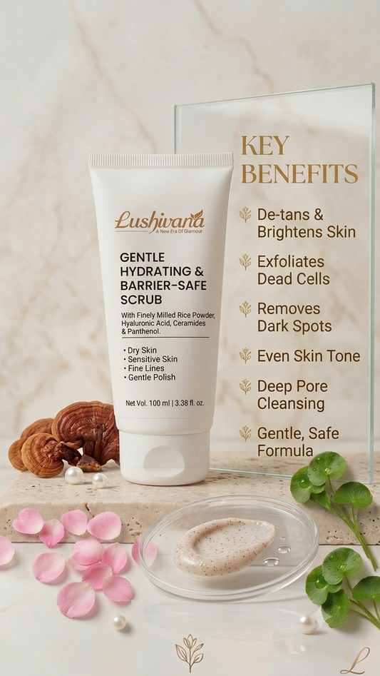Lushivana Gentle Hydrating Scrub