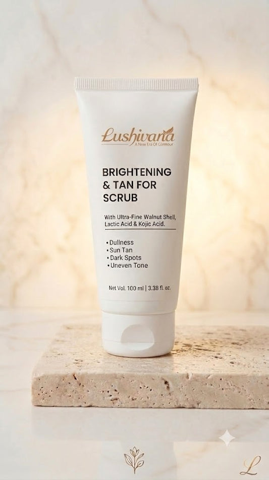 Lushivana Brightening & Tan Removal Face Scrub